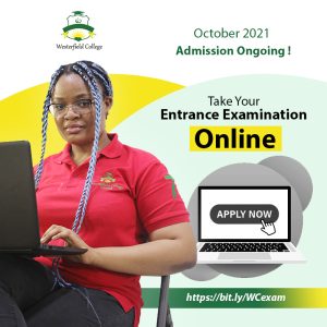Westerfield College Entrance Examination